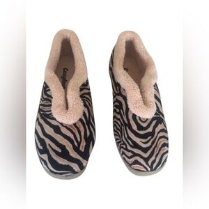 Cosyfeet Exta Wide Animal Print Slippers
